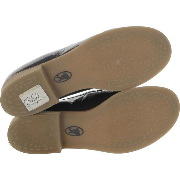 Sofft Womens Napoli Navy Patent Leather Slip On Dressy Loafers Shoes Used - Picture 2 of 9